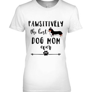 Tricolor Corgi Gift Corgi Mom Best Dog Mom Ever Dog Paw Gift