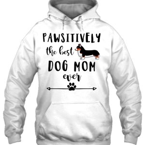 Tricolor Corgi Gift Corgi Mom Best Dog Mom Ever Dog Paw Gift 3