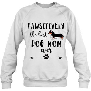 Tricolor Corgi Gift Corgi Mom Best Dog Mom Ever Dog Paw Gift 4