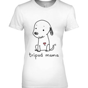 Tripod Dog, Dog Mom, Cute Cartoon Dog, Three Legged Dog
