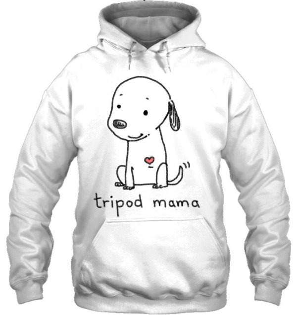 Tripod Dog, Dog Mom, Cute Cartoon Dog, Three Legged Dog