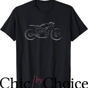 Triumph Motorcycle T-Shirt Cool Design Motorcycle T-Shirt