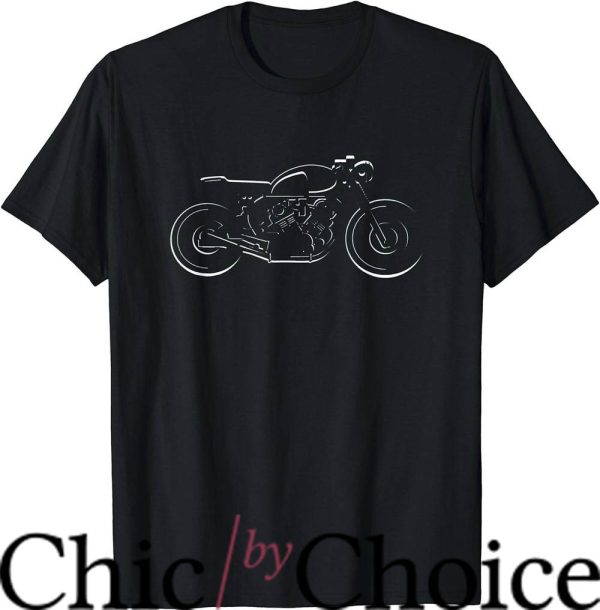 Triumph Motorcycle T-Shirt Cool Design Motorcycle T-Shirt