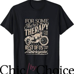 Triumph Motorcycle T-Shirt Rider Therapy T Shirt Trending