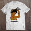 Unbreakable Autism Mom Messy Bun Autism Awareness Afro Women