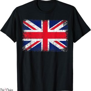 Union Jack T-Shirt Flag United Kingdom Great Britian England