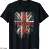 Union Jack T-Shirt UK Cool Vintage British Flag