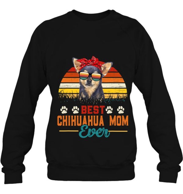 Vintage Best Chihuahua Mom Ever Chihuahua Mama Mothers Day