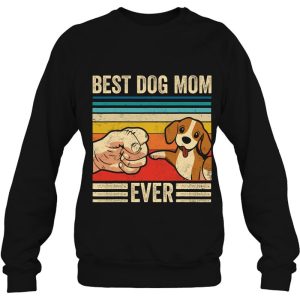 Vintage Best Dog Mom Ever Bump Fit Beagle Mom Mothers Day 4