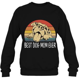 Vintage Best Dog Mom Ever Happy Mothers Day Funny Dog Lovers 4