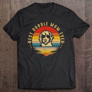 Vintage Best Doodle Mom Ever Sunset For Mother’s Day Vintage Best Doodle Mom Ever Sunset For Mother’s Day