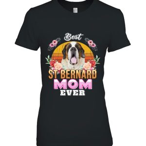 Vintage Best St Bernard Mom Ever Mothers Day For Dog Mom
