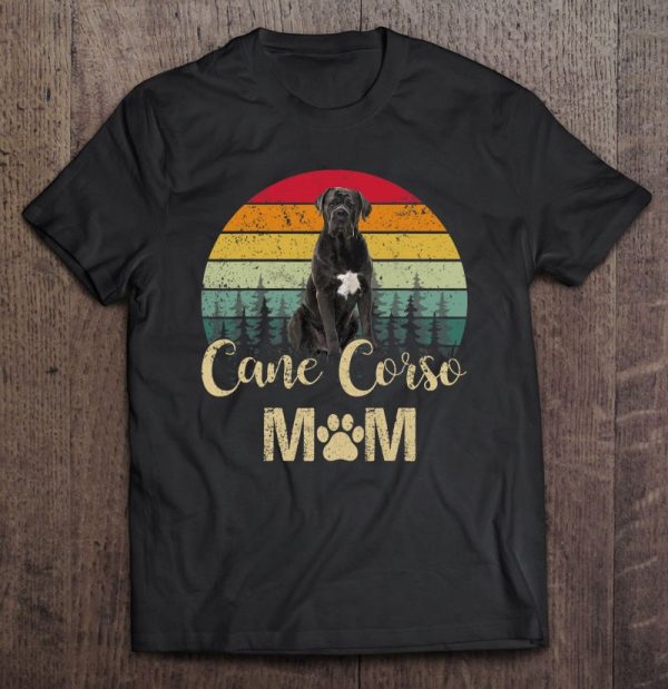 Vintage Cane Corso Mom Dog Lovers Mother Day Gift
