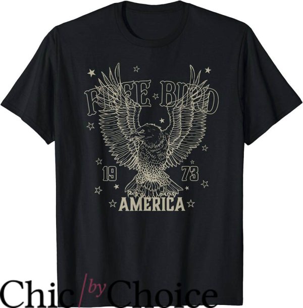Vintage Eagles Band T-Shirt Fire Bird 1973 America