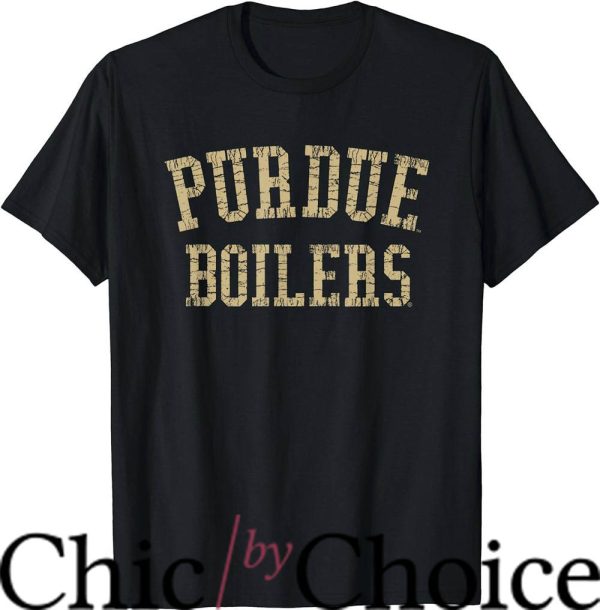 Vintage Purdue T-Shirt Distressed Boilers T-Shirt Trending