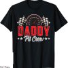 Vintage Race Car T-Shirt Birthday Party Family Daddy Crew
