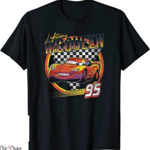 Vintage Race Car T-Shirt Disney Pixar Lightning McQueen