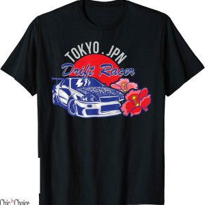 Vintage Race Car T-Shirt Tokyo Japan Drift Tuning Graphic
