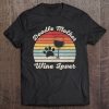 Vintage Retro Doodle Mother Wine Lover Doodle Mom Wine Tank Top