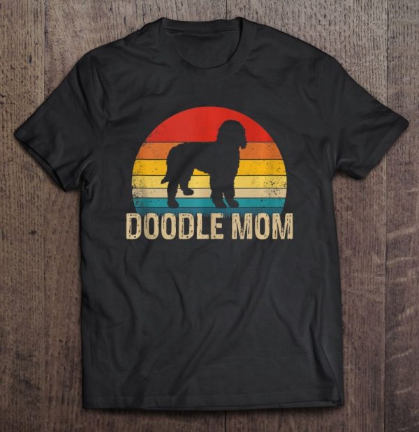 Vintage Retro Goldendoodle – Doodle Mom Tank Top