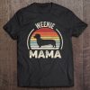 Vintage Retro Weenie Mama Funny Dachshund Lover Weiner Dog