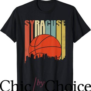 Vintage Syracuse T-Shirt Basketball Shirt New York Trending