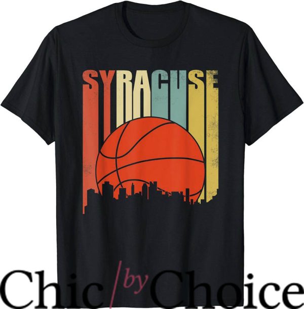 Vintage Syracuse T-Shirt Basketball Shirt New York Trending