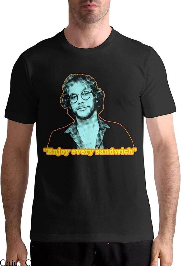 Warren Zevon T-Shirt Enjoy Every Sandwich Music