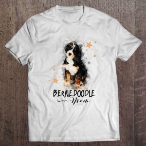 Watercolor Bernedoodle Mom Doodle Lover Gift