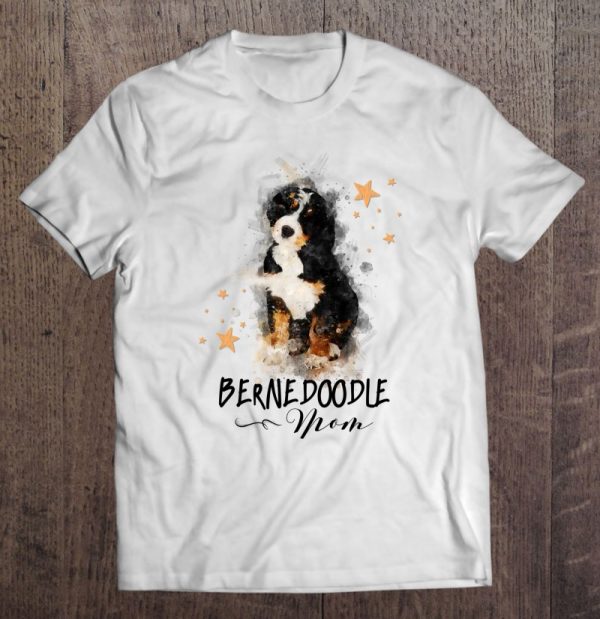 Watercolor Bernedoodle Mom Doodle Lover Gift