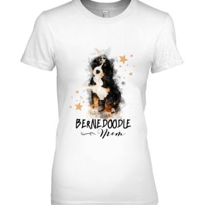 Watercolor Bernedoodle Mom Doodle Lover Gift