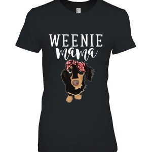 Weenie Mama Dog Mom Women Girls Gift Cute Dachshund