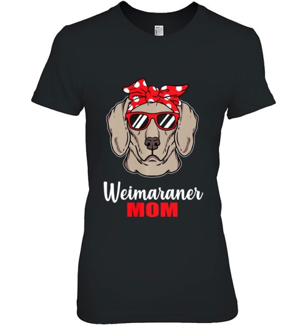 Weimaraner Mom Gift Idea Proud Dog Owner Pullover
