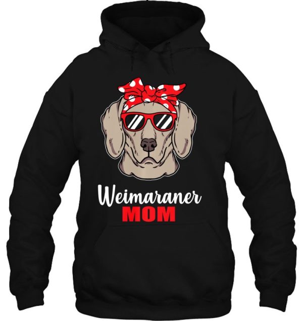 Weimaraner Mom Gift Idea Proud Dog Owner Pullover