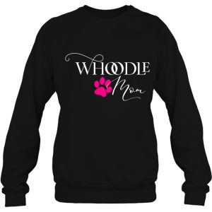 Whoodle Mom Pink Dog Paw Gift 4