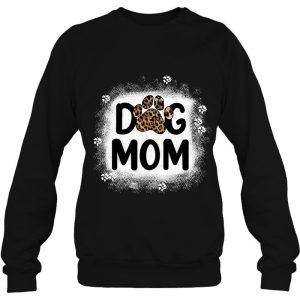 Women Bleached Dog Mom Shirts Dog Mom Paw Leopard 3 Women Bleached Dog Mom Shirts Dog Mom Paw Leopard 4