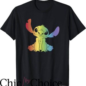 Women Pride T-Shirt Disney Lilo Stitch
