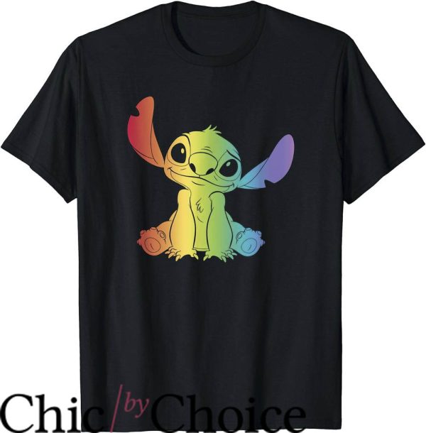 Women Pride T-Shirt Disney Lilo Stitch