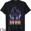 Women Pride T-Shirt Disney Villains Ursula Diva