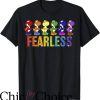 Women Pride T-Shirt Super Mario Pride Yoshi Fearless