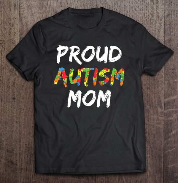 Womens Autism Awareness Clothes Proud Autism Mom