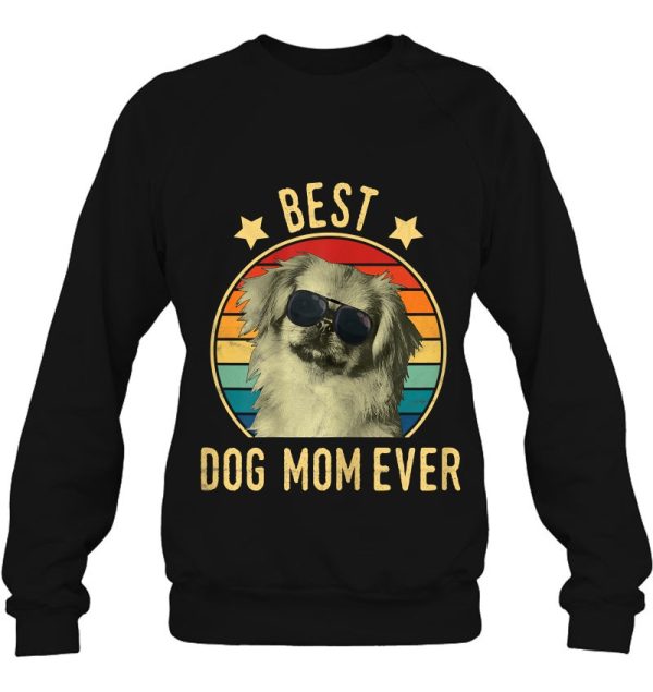 Womens Best Dog Mom Ever Pekingese Mother’s Day Gift