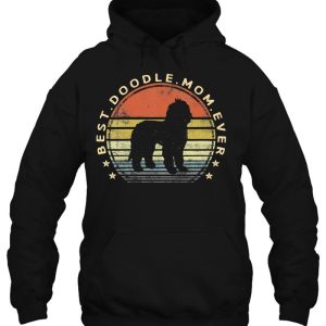 Womens Best Doodle Mom Ever Labradoodle Goldendoodle Dog Lover Mama V-Neck 2 Womens Best Doodle Mom Ever Labradoodle Goldendoodle Dog Lover Mama V Neck 3
