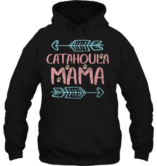 Womens Catahoula Mama Shirt Catahoula Leopard Lover Dog Mom