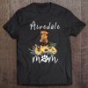 Womens Cute Airedale Mom Sunflower Dog Mom Mother’s Day