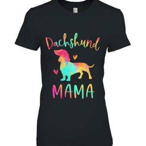 Womens Dachshund Mama Colorful Doxie Gifts Dog Mom