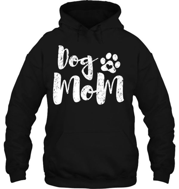Womens Dog Mom Funny Dog Paw Gift