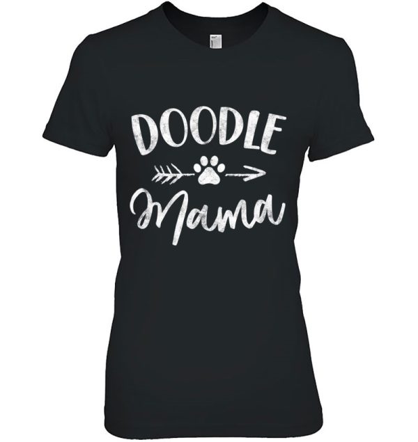 Womens Doodle Mama Goldendoodle Labradoodle Lover Pet Owner Dog Mom