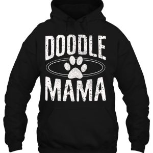 Womens Doodle Mama Goldendoodle Mom Dog Paw Funny Cute Gift Tank Top 3