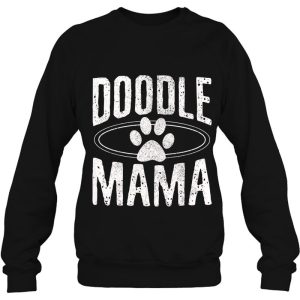 Womens Doodle Mama Goldendoodle Mom Dog Paw Funny Cute Gift Tank Top 4